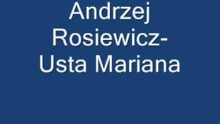 Andrzej Rosiewicz Usta Mariana [upl. by Anaet]