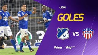 Millonarios vs Junior 1 0  Liga BetPlay Dimayor 20222  Cuadrangulares Fecha 5 [upl. by Meagan]