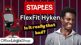 Staples Hyken Office Chair Review 2023  Resale Value vs Top Brands [upl. by Nyladnor]