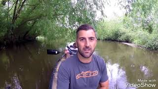 Kent canoeing 🏴󠁧󠁢󠁥󠁮󠁧󠁿 River Stour Fordwich Canterbury to Sandwich town Oldtown Canoe [upl. by Amerd]