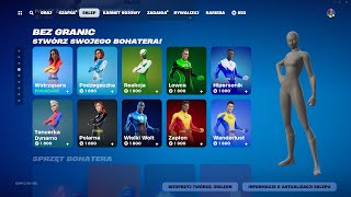 SKLEP FORTNITE 23052024 SUPERBOHATERKI ISKRA LADY GAGA HACIVAT KASTOR CYKUTA TWIST VIX [upl. by Sirama644]