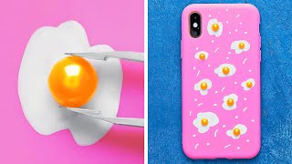 GENIALES Y SENCILLAS IDEAS DIY DE FUNDAS PARA CELULAR [upl. by Bonnell]