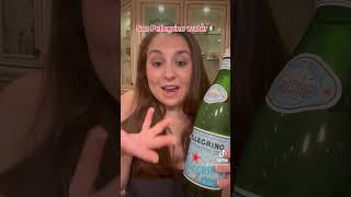 San Pellegrino water italian italiancomedy comedy funny food [upl. by Satsok200]