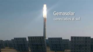 Gemasolar planta de energía solar por concentración Enegía conectada al sol [upl. by Lorola]