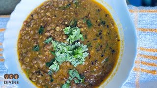 Masar ki Daal Recipe without cooker  Kali masoor ki Daal  Easy by Divine by Noor [upl. by Yruok479]