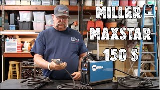 Miller Maxstar 150s Review amp Demo  Jimbo Garage [upl. by Annaoi]