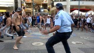 Flash Mob Haka Surfers Paradise 110911MP4 [upl. by Amiarom]