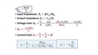 AC Analysis of BJT  re model of BJT  Small Signal Model of BJT  Solved examples of re model [upl. by Eissej]