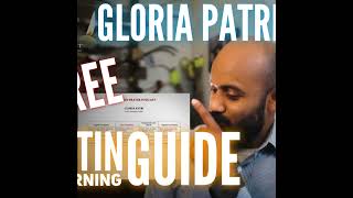 Gloria Patri Glory Be  FREE Latin Learning Guide [upl. by Haleak602]