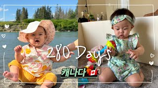 SUBVLOG 9개월 아기 육아 브이로그 🐣 l 캐나다 여행 브이로그 🇨🇦 l 아기랑 해외여행 l 밴쿠버 일상 l 캘거리 일상 [upl. by Tonjes550]