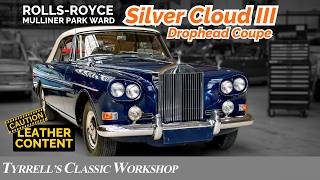 Expert Connolly Leather Restoration  RollsRoyce Silver Cloud III  Tyrrells Classic Workshop [upl. by Isolda]