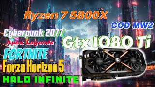 Ryzen 7 5800X Gtx 1080 Ti Benchmark [upl. by Tavy]