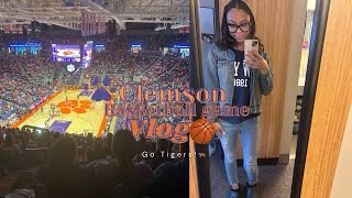 CLEMSON Basketball Game Vlog  𝓙𝓸𝔂𝓶𝓲𝓻𝓪𝓬𝓵𝓮 [upl. by Shaw]