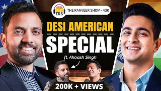 From Standup Comedy to Hollywood  Akaash Singh on Bollywood Indian Culture and More  TRS Ep 430 [upl. by Newol]