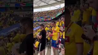 Romanian Fans take over Frankfurt  Euro 2024 Group E Winners in Frankfurt [upl. by Malachy]