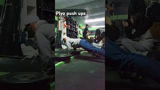 plyo push ups [upl. by Sirrot]