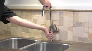 Installing a Pfister 1Handle Kitchen Faucet  Solo Collection [upl. by Os504]