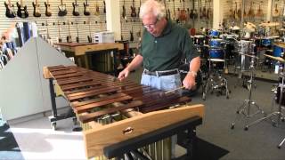 Geary Larrick Plays the Trixon Karl Heinz Weimer 4 Octave Concert Marimba [upl. by Ikcin272]