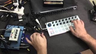 Using An Arturia Beatstep With The MeeBlip Anode  Metamicrolabscom [upl. by Marquita]