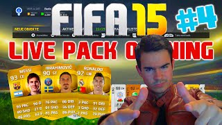 FIFA 15 Ultimate Team  Pack Opening 4 FACECAM  El Pistolero will Ronaldo IF  HD [upl. by Rurik]