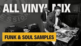 Original Funk and Soul Samples All 45 Vinyl Mix  Roller Skating Vibes  Live from San Francisco [upl. by Alorac]