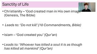 GCSE RELIGIOUS STUDIES THEME B RELIGION amp LIFE KEY QUOTES FOR EVERY TOPIC AQA PAPER 2 [upl. by Merth]