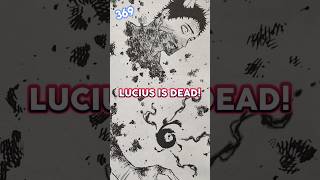 Black Clover 369  Lucius Zogratis is dead [upl. by Refinnaj]