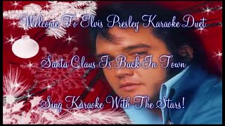 Elvis Presley Christmas Concert Karaoke [upl. by Joshuah878]