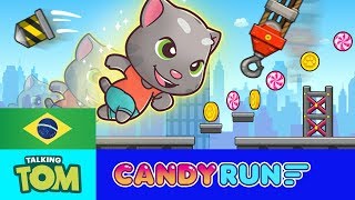 5 dicas doces para dominar o Talking Tom Candy Run jogabilidade [upl. by Sydelle]