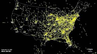 September 11 FAA Closure of US Airspace [upl. by Nivloc]