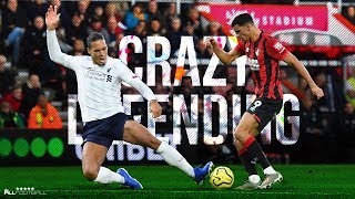 Crazy Football Defensive Skills amp Tackles  2020  HD [upl. by Harts]