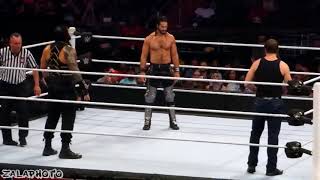 Seth rollins vs Dean ambrose vs Roman Reigns Shield Triple Threat Match [upl. by Ayekat]