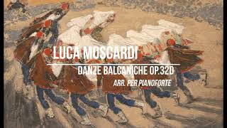 Luca Moscardi Danze Balcaniche Op32d arr per piano solo [upl. by Maggy]