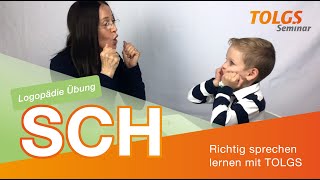 Logopädie Übung für Kinder – Lautbildung SCH [upl. by Buell388]