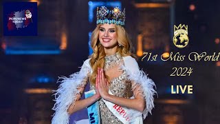 71st Miss W0rld Live  MissWorld2024 [upl. by Ydnagrub526]