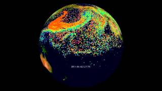 Fukushima Radioactive Aerosol Dispersion Part 22 [upl. by Latsirk]