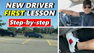 Learn HOW to DRIVE a CAR  First Driving Lesson  Stepbystep [upl. by Naharba973]