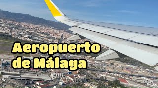 Aeropuerto de Málaga despegue [upl. by Breskin754]