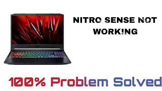 FIX NITROSENSE NOT WORKING IN WINDOWS 11  How to Fix It [upl. by Annairol88]