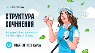 Структура сочинения 93 на примерах работ с реального ОГЭ2023 Четко и без воды [upl. by Ayocal]