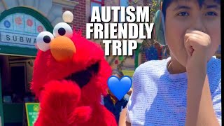 Sensory Friendly Trip to Sesame Place  Legoland  FIRST ROLLERCOASTER RIDE FOR CHRISTIAN [upl. by Belayneh]