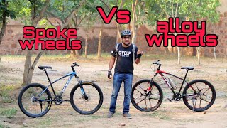 Alloy Bicycle or Spokes bicycle  Which one is better [upl. by Ayanal]