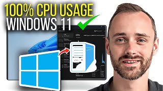 How to FIX High CPU USAGE in Windows 11 2024 UPDATED [upl. by Gerstein115]