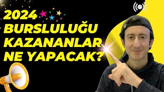 Bursluluğu Kazananların Yapacağı İşlemler  2024 Bursluluk [upl. by Adianez]