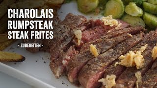 Charolais Rumpsteak Steak Frites [upl. by New]