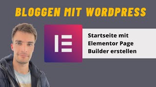 BlogStartseite mit Elementor erstellen [upl. by Sola]