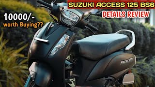 Access125 bs6 Top model Review 2024  access 125 bs6 2024 model  access 125 🔥 [upl. by Oraneg]