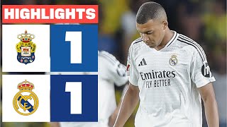 UD LAS PALMAS 1  1 REAL MADRID  RESUMEN LALIGA EA SPORTS [upl. by Aivax]