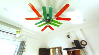 Fan  Normal 3 blade ceiling fan are upgraded with 12 blades ABS 1220mm Premium 🔆 Pankha [upl. by Nodroj]