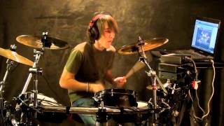 EZ Drummer Jam Track drums only hip hoprock beat played with RET Percussion Electronic drums [upl. by Yeneffit]